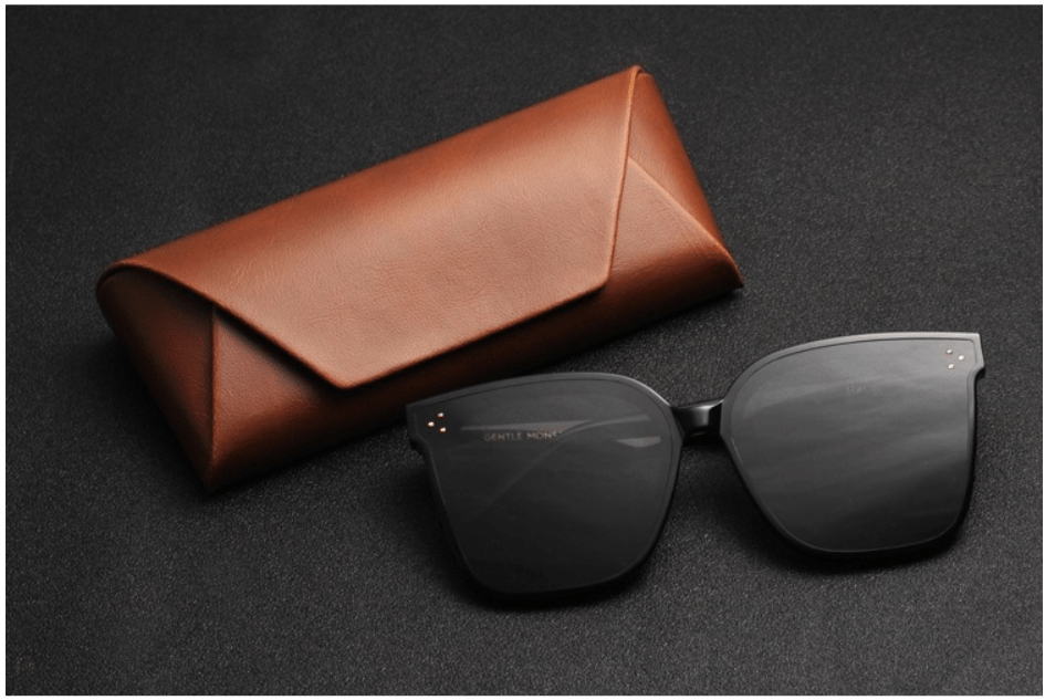 Sunglass Case Brown