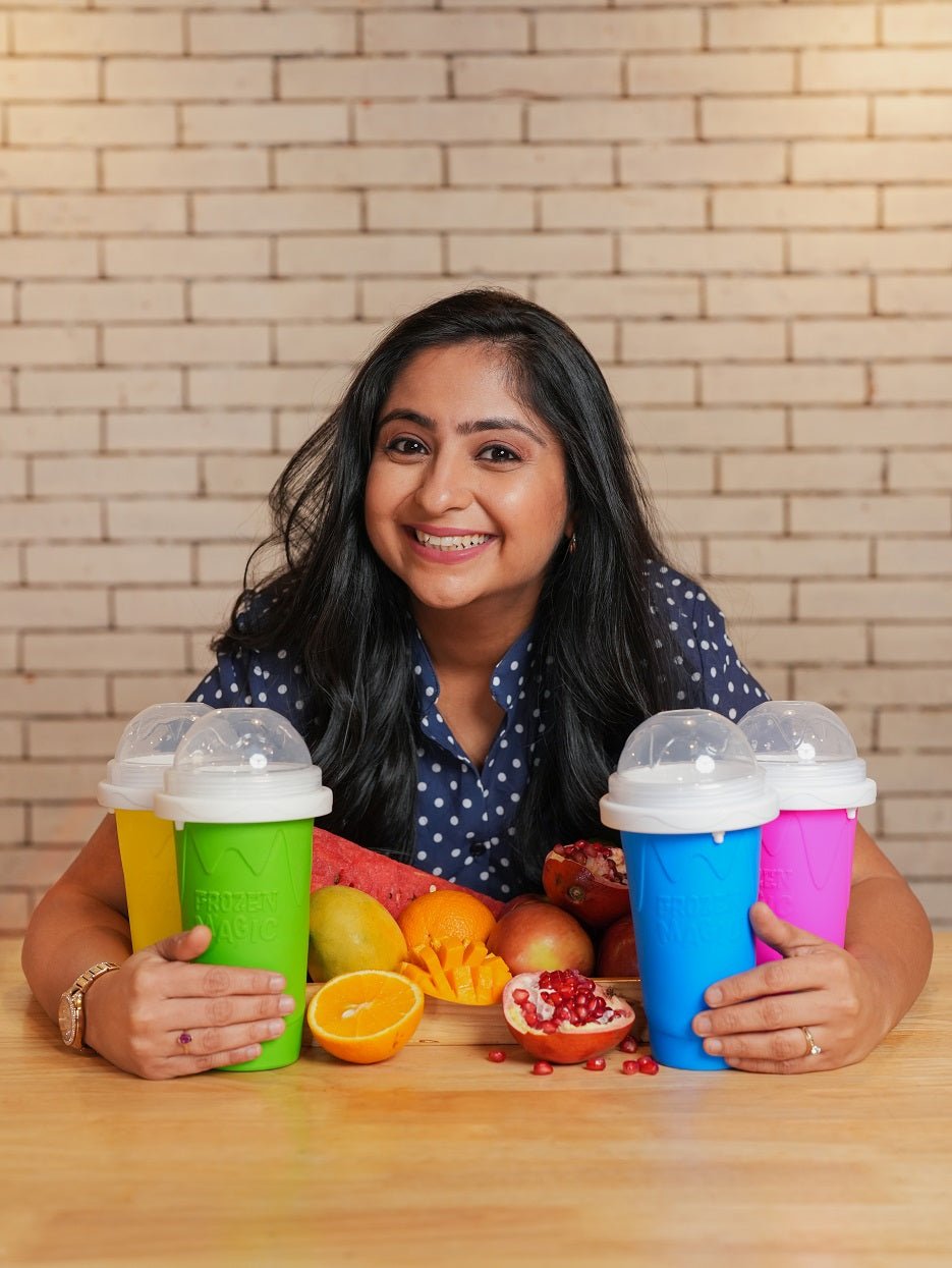 Neha's Frozen Flex Slushy Maker Cup (Green)